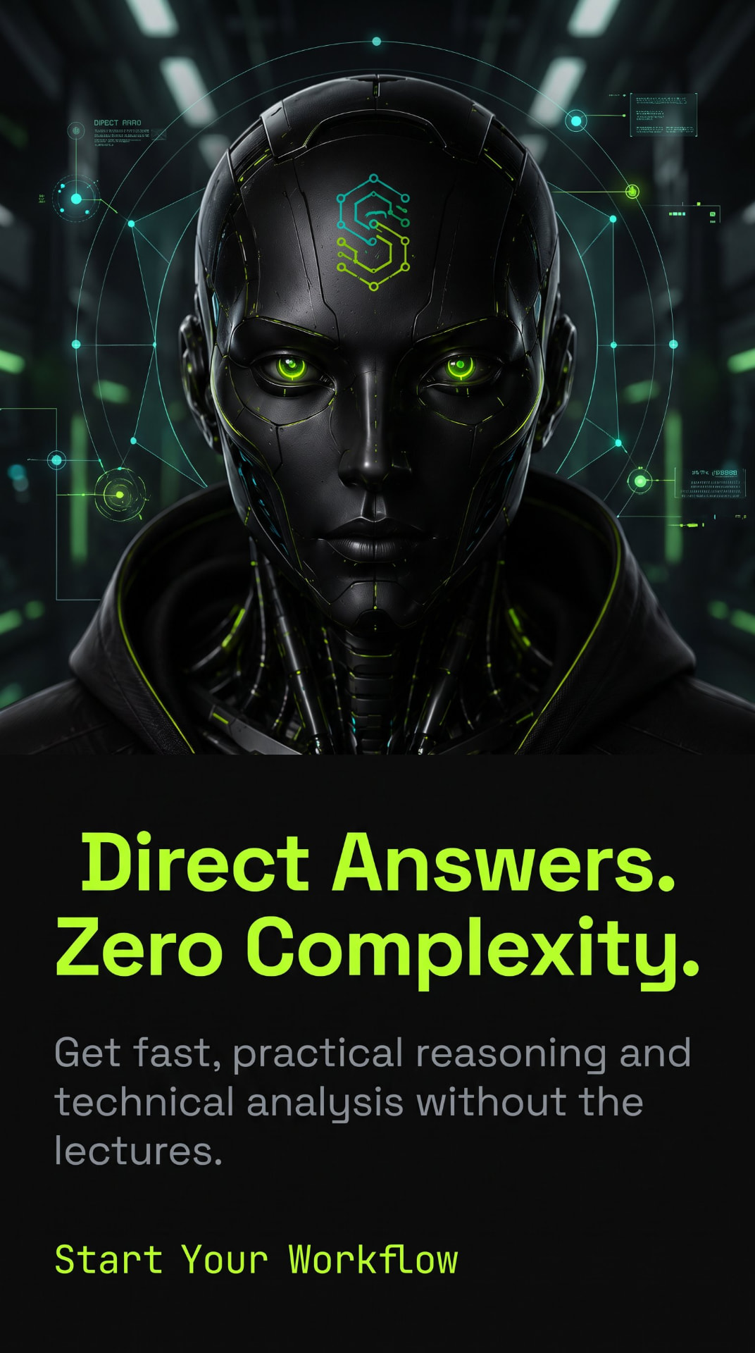 Skyber Operator: direct answers, zero complexity